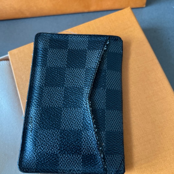 Louis Vuitton Damier Graphite pocket organizer. Used - Picture 3 of 9